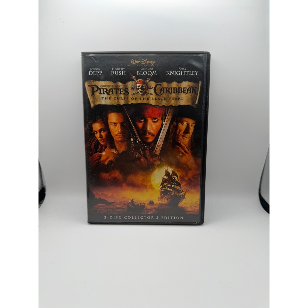 Pirates of the Caribbean The Curse of the Black Pearl DVD 2-Disc Collector Ed